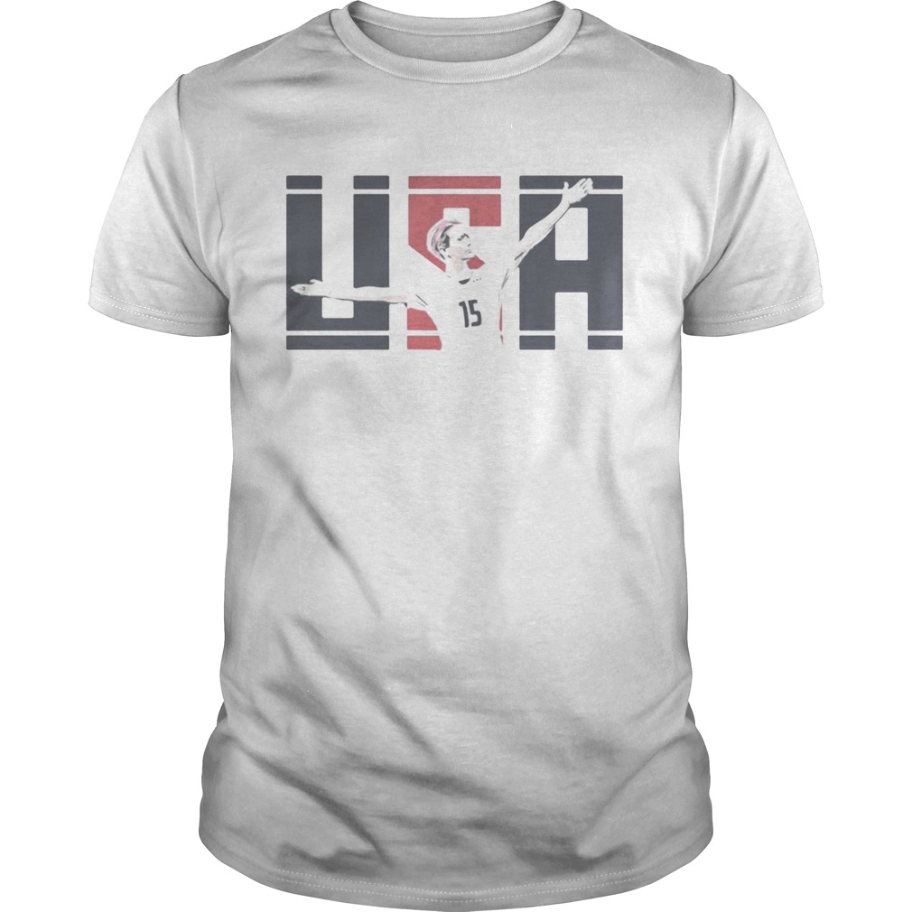 USA Megan Rapinoe 15 shirt