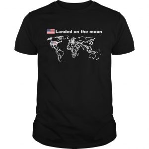 USA landed on the moon unisex