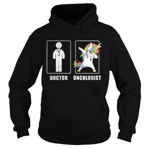 Unicorn dabbing doctor oncologist hoodie