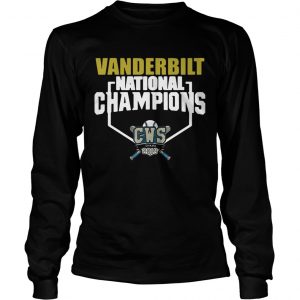 Vanderbilt National Championships longsleeve tee