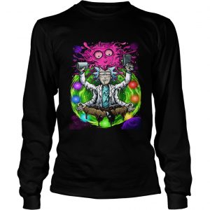 Woke Rick and Morty Mr 8 Legz longsleeve tee