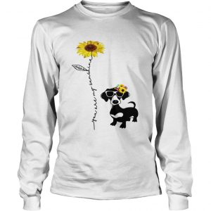 You Are My Sunshine Dachshund longsleeve tee