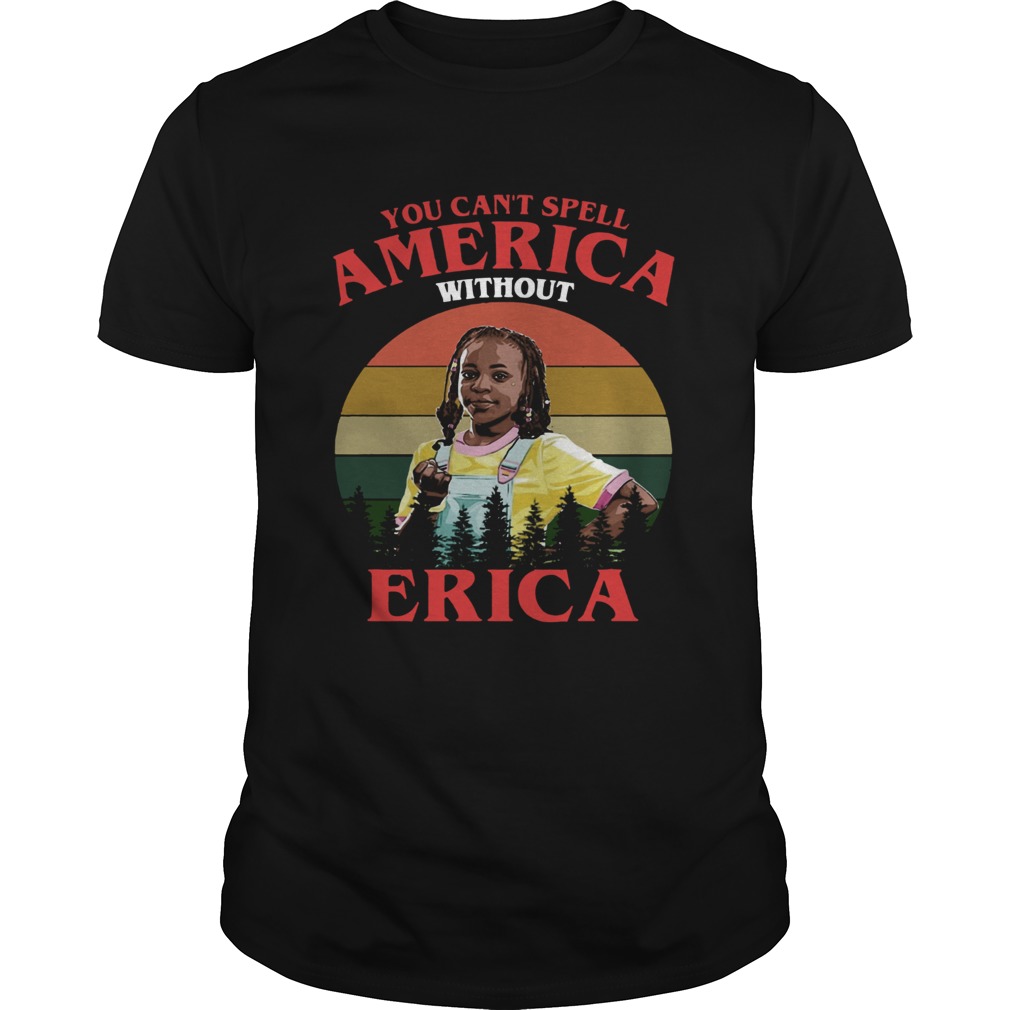 You can’t spell America without Erica retro shirts 