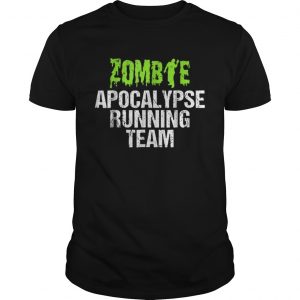 Zombie Apocalypse Running Team Halloween unisex