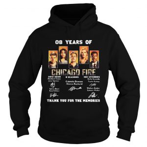 08 years of Chicago Fire thank you for the memories hoodie