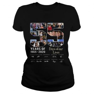 55 Years of Days Of Our Lives 2020 ladies tee