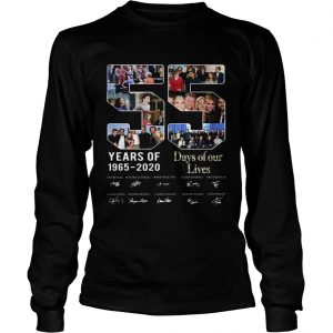 55 Years of Days Of Our Lives 2020 longsleeve tee