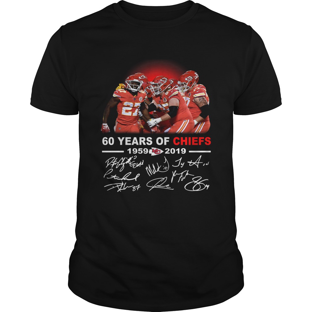 60 years of Chiefs 2019 shirt