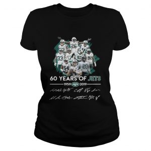 60 years of Jets 19592019 signature ladies tee