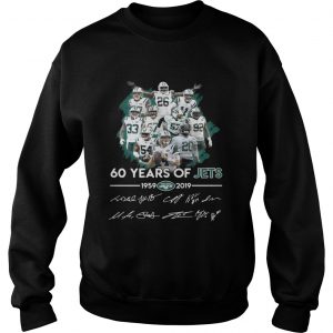 60 years of Jets 19592019 signature sweatshirt