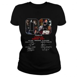 8 Years of American Horror Story 2011 2019 ladies tee