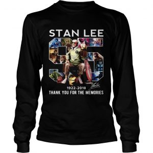 95 Years Of Stan Lee Anniversary The Father Of Marvel longsleeve tee