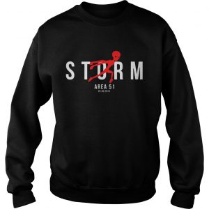 Alien Storm Area 51 09202019 Air Jordan sweatshirt