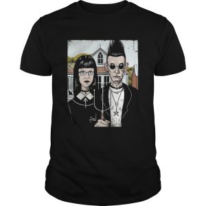 American goth shirt mens unisex