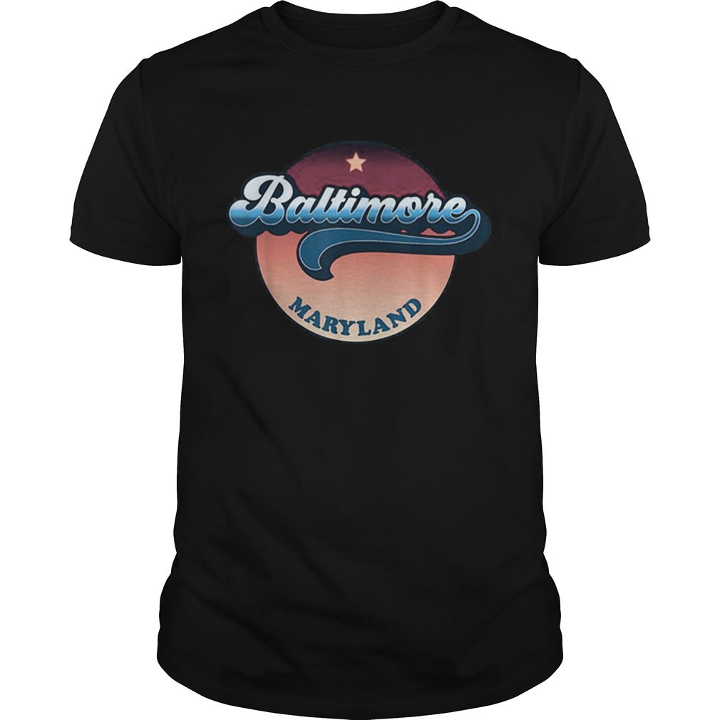 Baltimore Maryland 70s Style shirt