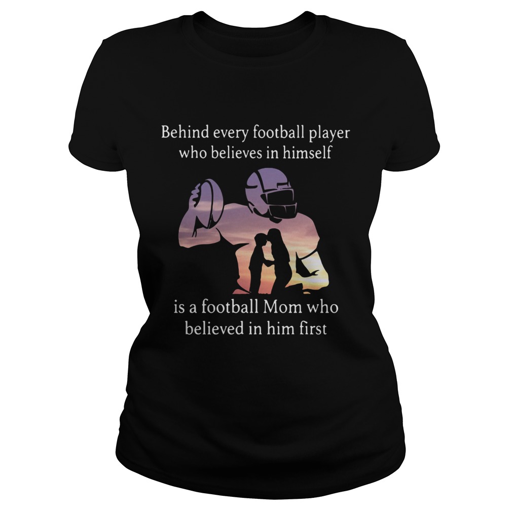 Behind every football player who believes in himself is a football shirt