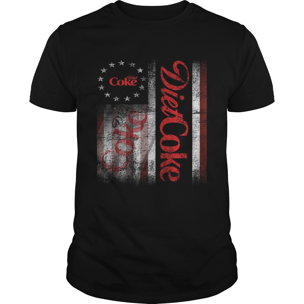 Betsy Ross flag Diet Coke shirt