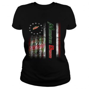 Betsy Ross flag Mountain Dew ladiues tee