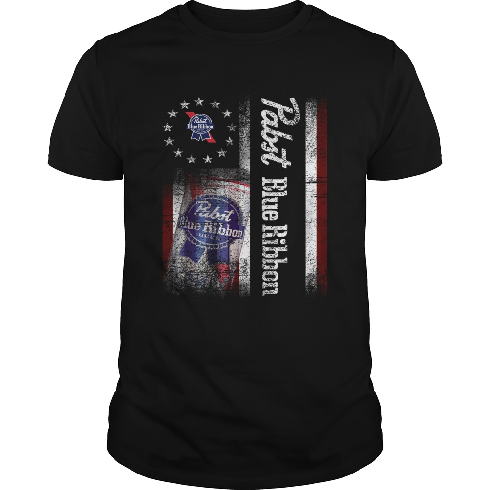 Betsy Ross flag Pabst Blue Ribbon shirt