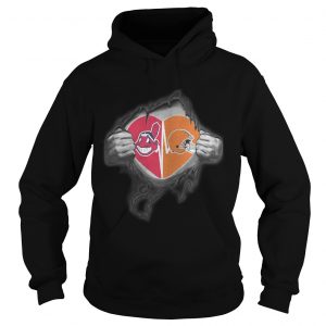 Browns Indians Its in my heart inside me hoodie