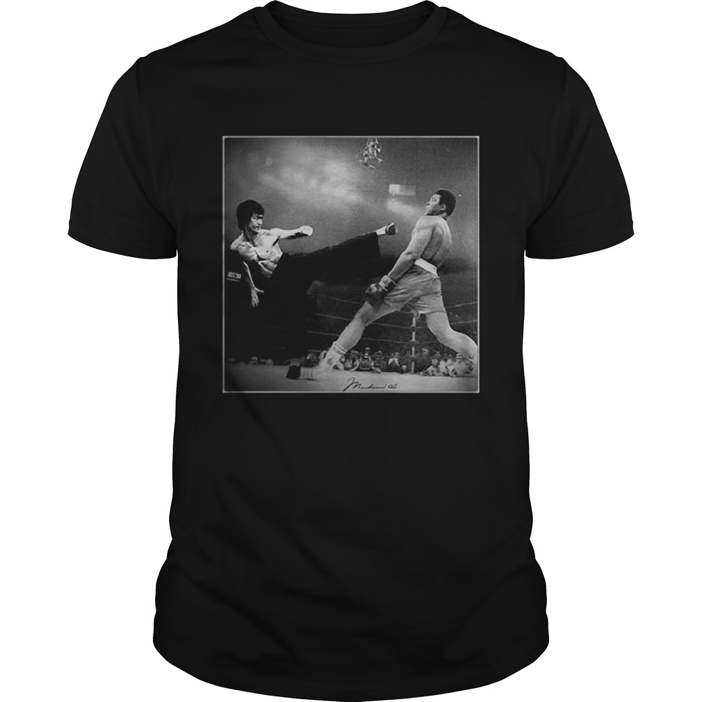 Bruce Lee vs Muhammad Ali shirt