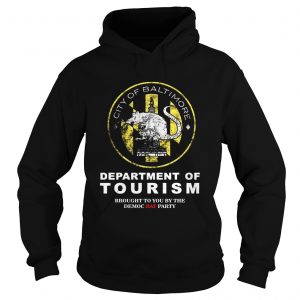 City of baltimore department of Tourism hoodie