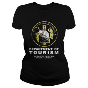 City of baltimore department of Tourism ladies tee