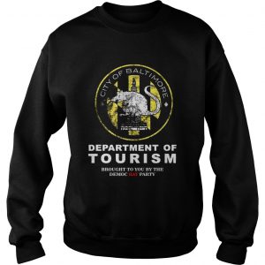 City of baltimore department of Tourism sweatshirt