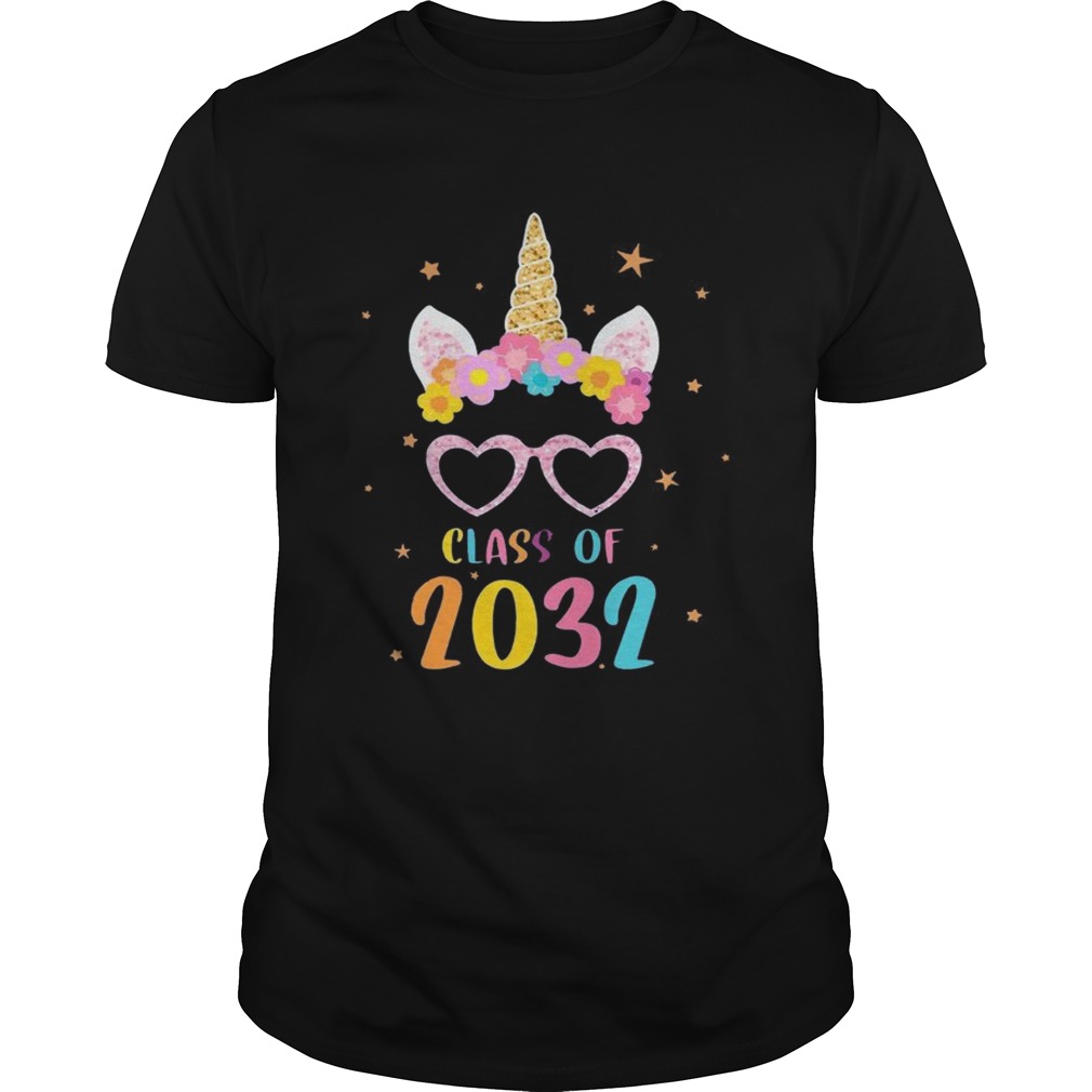 Class Of 2032 Grow With Me First Day Of School Kid TShirt