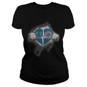 Colts Cubs Its in my heart inside me ladies tee