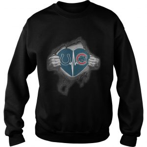 Colts Cubs Its in my heart inside me sweatshirt