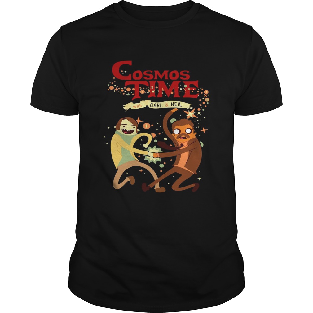 Cosmos Time with Carl and Neil shirt