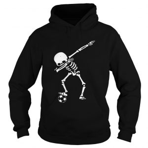 Dabbing Soccer skeleton hoodie