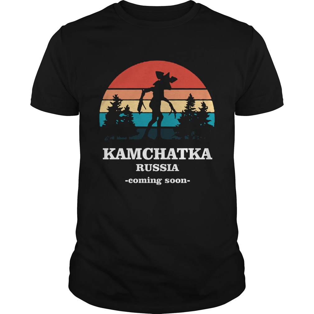 Demogorgon Kamchatka Russia coming soon retro shirt