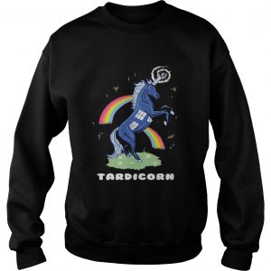 Doctor Who Tardis Cardboard Tardicorn sweatshirt