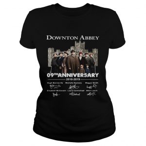 Downton Abbey 09th anniversary 20102019 ladies tee