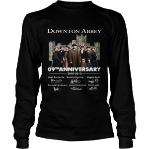 Downton Abbey 09th anniversary 20102019 longsleeve tee