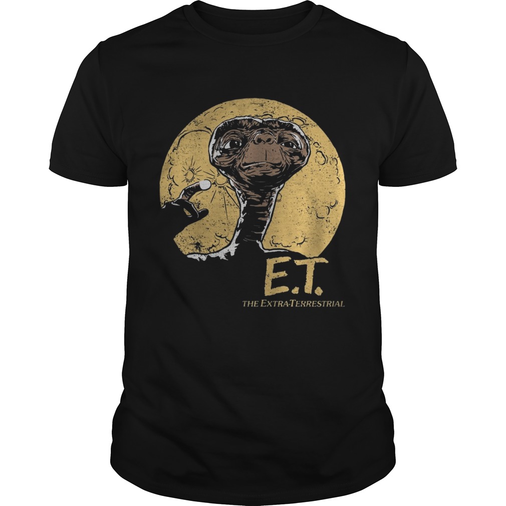 ET The Extra Terrestrial Aliens Moon Science Fiction Film Fans Women Men Shirts