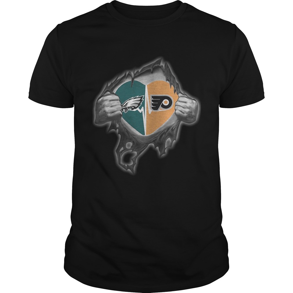 Eagles Flyers Its in my heart inside me shirt