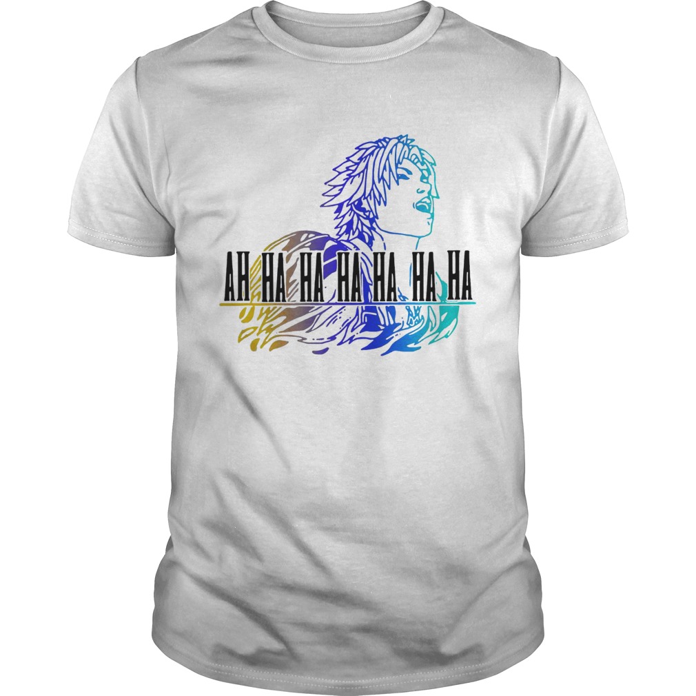 Final Fantasy Tidus ah ha ha ha shirt