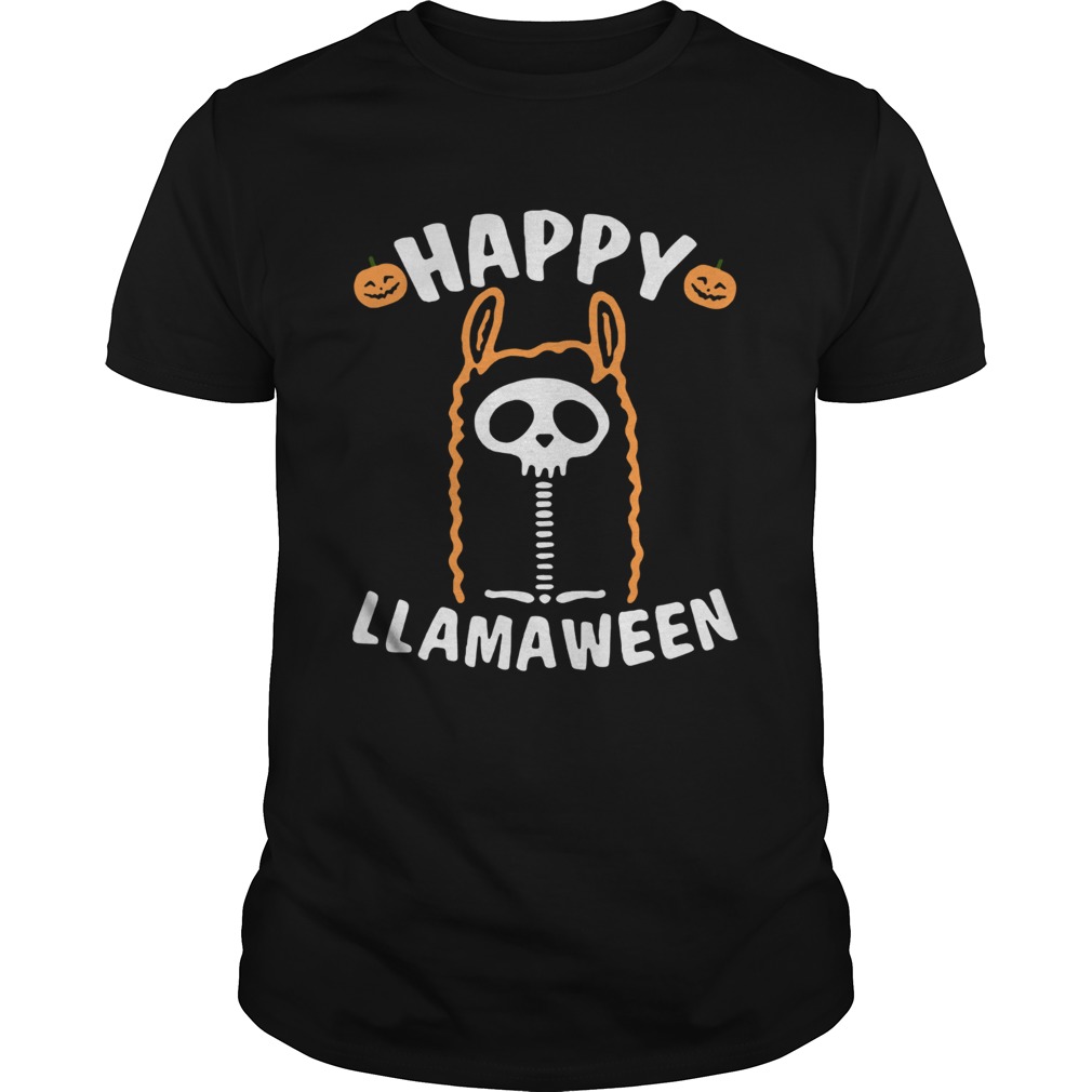 Happy Llamaween Halloween shirt