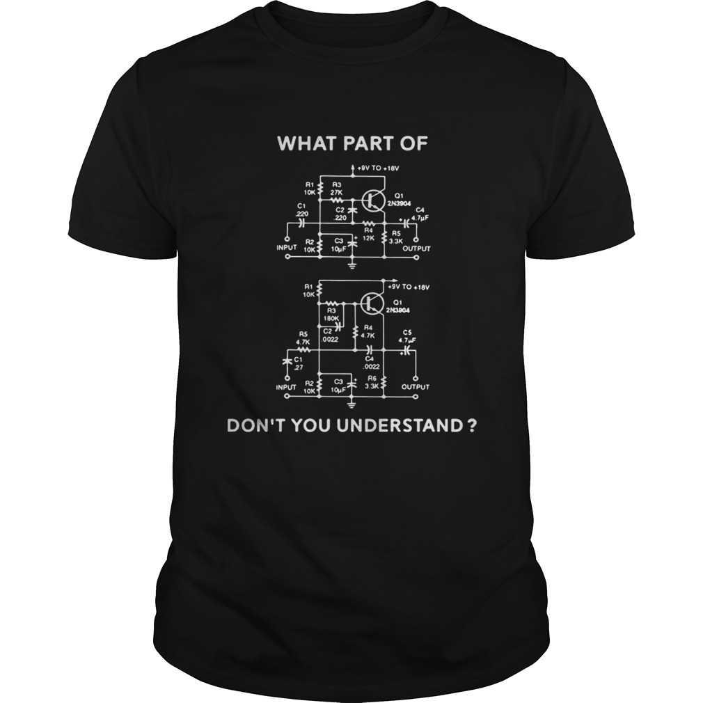 HighLow filter what part of dont you understand shirt