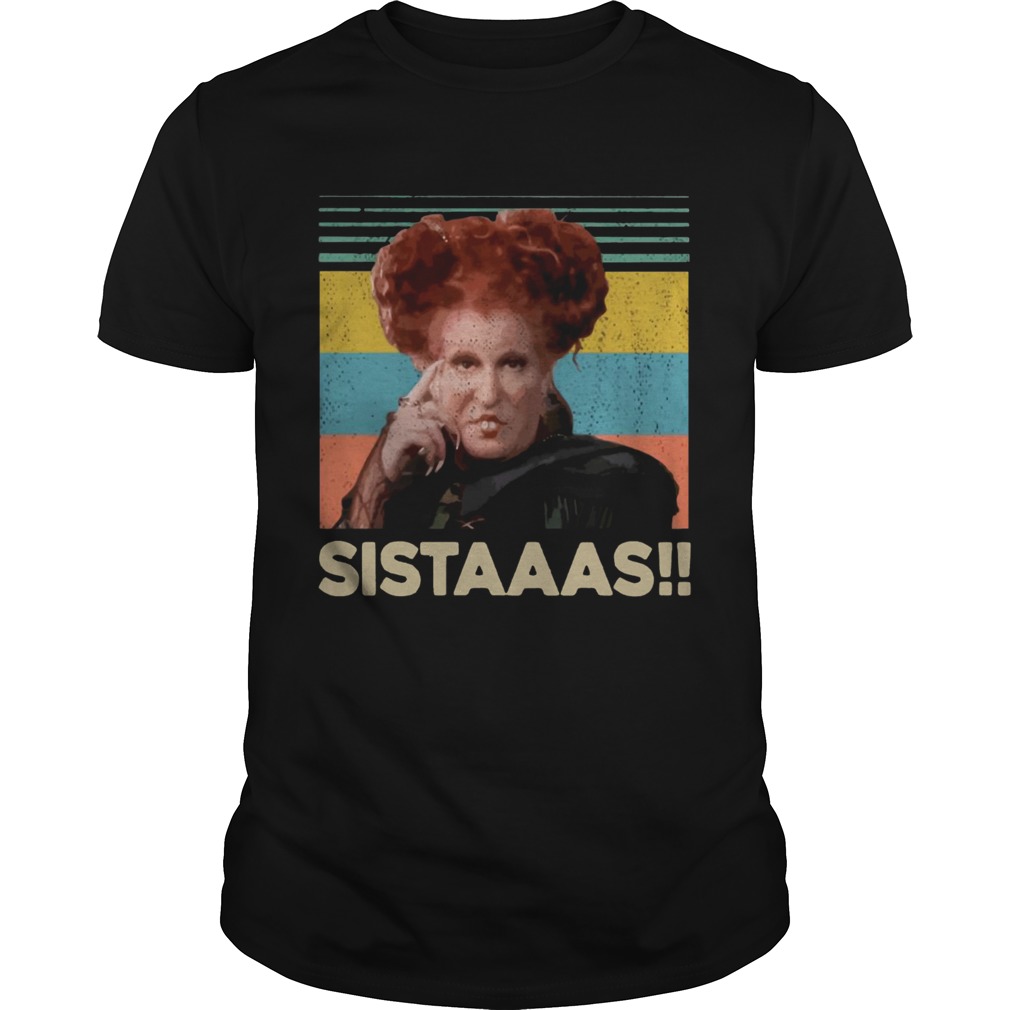 Hocus Pocus Winifred Sanderson Sistaaas vintage shirt