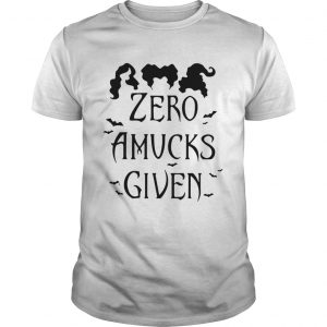 Hocus Pocus Zero amucks given unisex