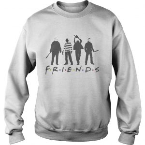 Horror movies friends TV show sweatshirt