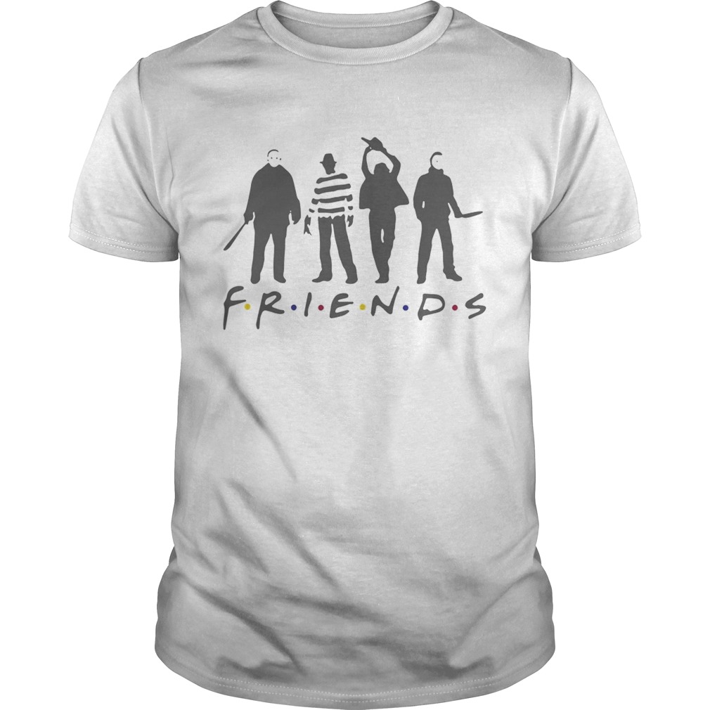 Horror movies friends TV show shirtds