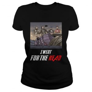 I Went For The Head Funny John Wick ladies tee