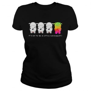 Its ok to be a little different heifer ladies tee