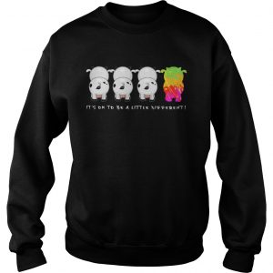 Its ok to be a little different heifer sweatshirt