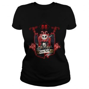 Jack Skellington Marilyn Manson ladies tee